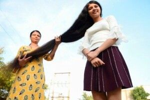 18-річна володарка найдовшого волосся двічі потрапила в Книгу рекордів Гіннеса