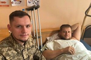 Представники волинської бригади відвідали поранених побратимів