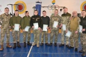 Змагання з гирьового спорту вразили силою і вправністю 14 ОМБр