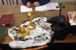 На Волині священик спер із храму церковне начиння