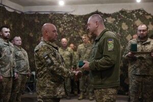 Керівник ДПСУ подякував волинським захисникам Харківщини