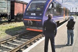 Поїзд з Коломиї вперше прибув до Луцька (Відео)