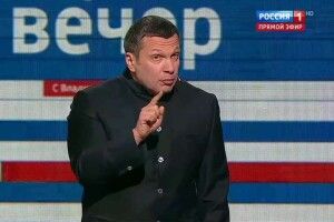 Путінський пропагандист Соловйов уже відчуває, як запахло смаженим (Відео) 