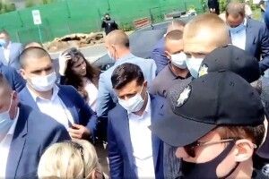 «Ви наша остання надія!» - маневиччани зустрілися із Президентом (Відео)