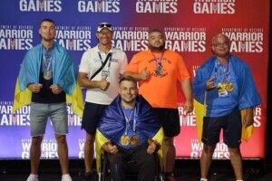 На Іграх воїнів українці здобули шість медалей з легкої атлетики