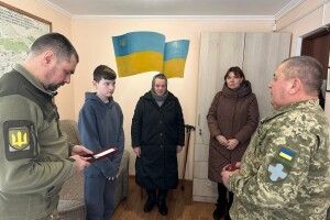 У громаді на Волині орден загиблого захисника отримали рідні