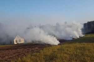 Оштрафували волинян, які спалювали відходи (фото)