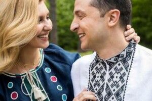 Зеленський віршами та кумедним фото привітав дружину з Днем народження