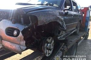 Водій, який втік з місця ДТП і втопив машину, сам прийшов у поліцію