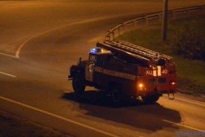 Сьогодні вночі у Рівному згорів автобус