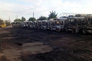 12 автобусів спалили вночі в Черкаській області