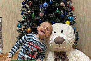 Помічники Святого Миколая з «волинської» бригади завітали до діток загиблих і зниклих безвісти побратимів