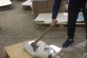 У Волинській ТВК показали, як знищували браковані бюлетені