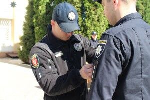 В Патрульній поліції Волині відзначили тих, хто воював на Сході