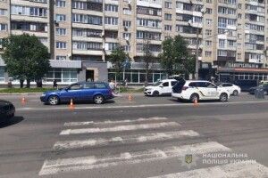 У Луцьку молодий водій легковика на пішохідному переході скоїв наїзд на дитину