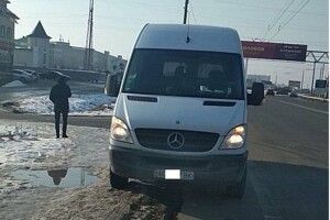 Нетверезий водій їздив Луцьком на бусі