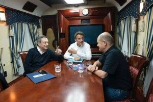Макрон, Шольц і Драгі прибули в Україну 