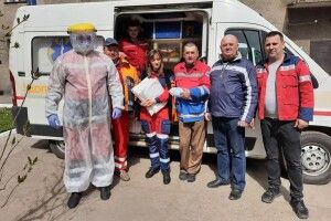 «Швидка» у Ківерцях отримала 60 захисних костюмів