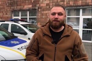Герой з Волині на фронті втратив око, але не втратив сили духу і став поліцейським (Відео)