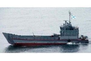 росія «випадково» потопила власне судно у Чорному морі