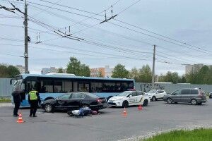 У Луцьку зіштовхнулися мопед з легковиком (Фото)