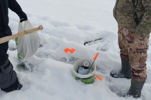 На волинському озері викрили рибалку-порушника 