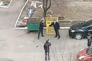 В окупованому Донецьку врочисто відкрили контейнер для сміття