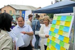 У Нововолинську пропонували працевлаштування прямо на бульварі Шевченка