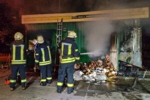 У торговому павільйоні згоріла жінка