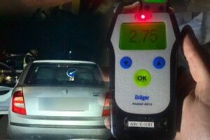 Вночі у Луцьку зловили двох п'яних водіїв
