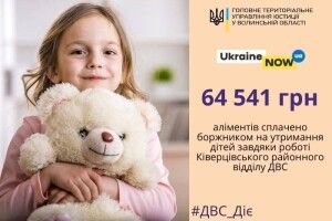 Батько з Ківерець заплатив 64 тисячі гривень аліментів і 28 тисяч – штрафу