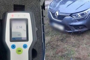 На Рівненщині п`яний водій, який перевищив швидкість отримає по заслугах