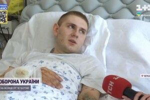 Під Ізюмом боєць вижив після підриву на міні, але втратив обидві ноги і руку