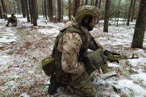 У волинській теробороні показали, як працюють розвідники біля кордону (Фото) 