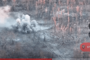 Волинські тероборонці оприлюднили відеозапис, на якому відображені спроби російських військ штурмувати їхні позиції (Відео)