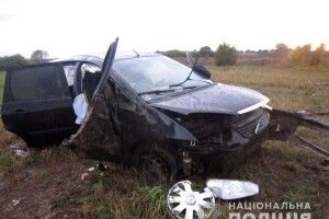 На Кореччині в ДТП постраждала сім’я рівнян