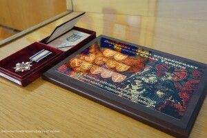 У місті на Волині родині загиблого полковника вручили його почесну нагороду