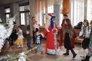 Дітлахи Володимирщини шукали новорічного годинника