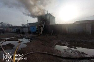 На Волині у пожежі загинув чоловік