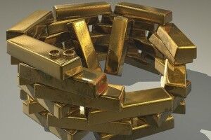 ... і золото почало падати з неба!