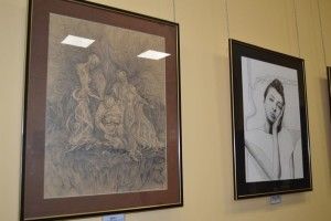 У Ковелі свою творчість представляє художник з Володимира-Волинського Павло Юрчук