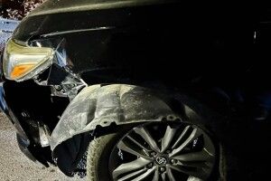 Відірване колесо стало причиною ДТП у Луцьку