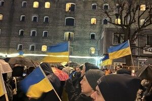 Журналістка з Волині взяла участь у демонстрації на підтримку України в Данії  (Фото)