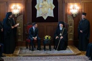 На зустрічі Зеленського з Варфоломієм щось пішло не так