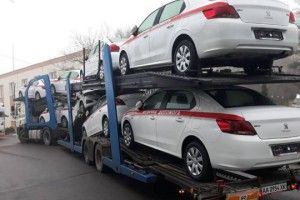 Для сімейних лікарів Волині придбали 23 автомобілі «Пежо 301»