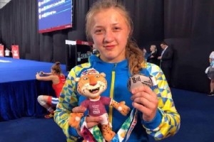 17-річна українська борчиня виборола «срібло» Юнацької Олімпіади