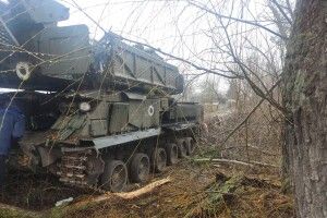 ЗСУ знайшли покинутий російський ЗРК Бук