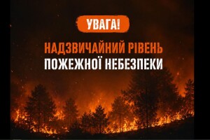 На Волині оголосили надзвичайний рівень пожежної небезпеки