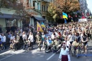 Марш захисників України довів: Путіну в нас нічого не світить! (Відео)