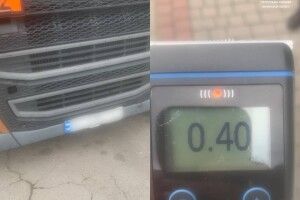 На Волині водій керував у стані сп'яніння з небезпечним вантажем